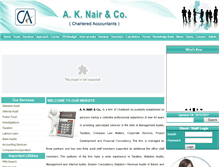 Tablet Screenshot of aknair.com